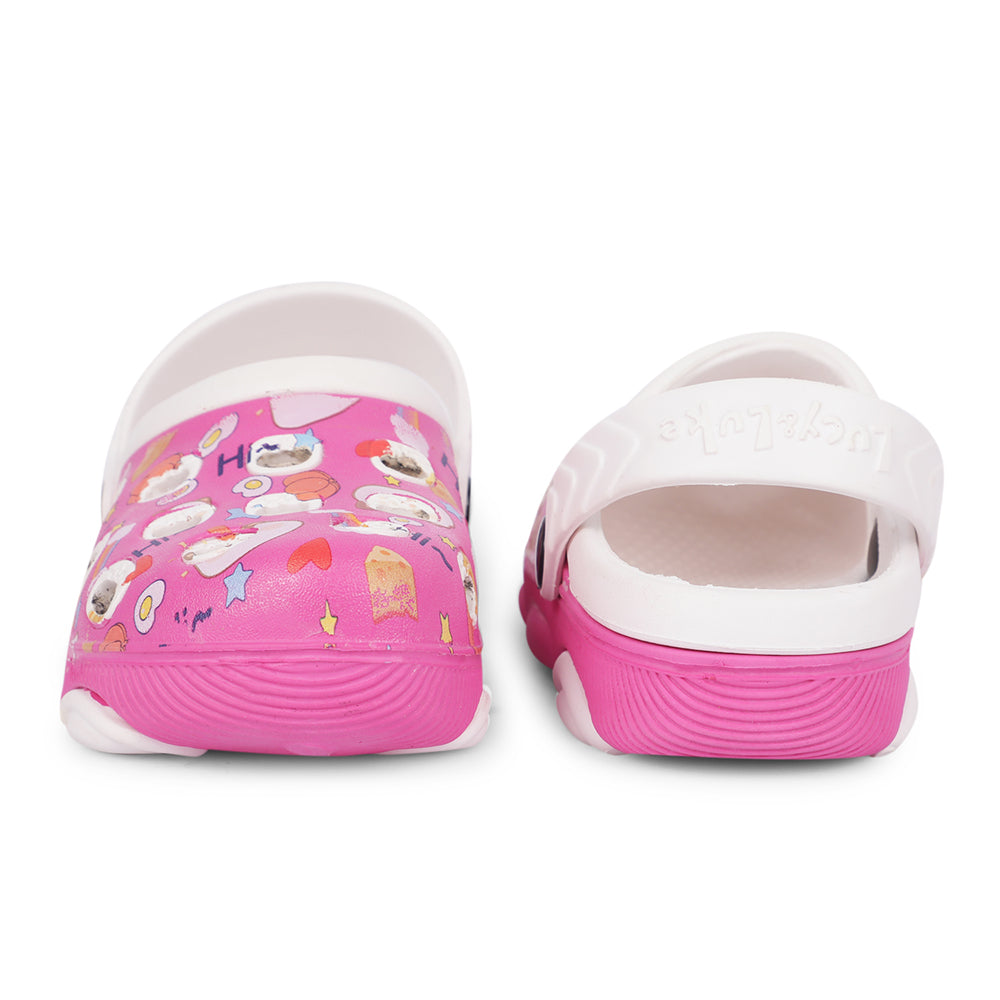 Lucy & Luke By Liberty LPMXT-82 Kids Pink Clogs