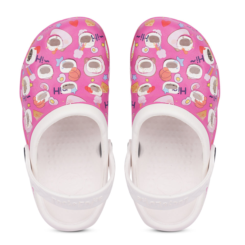 Lucy & Luke By Liberty LPMXT-82 Kids Pink Clogs