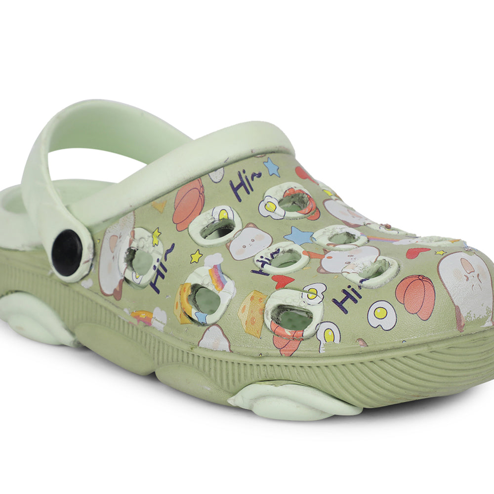 Lucy & Luke By Liberty LPMXT-82 Kids S. Green Clogs