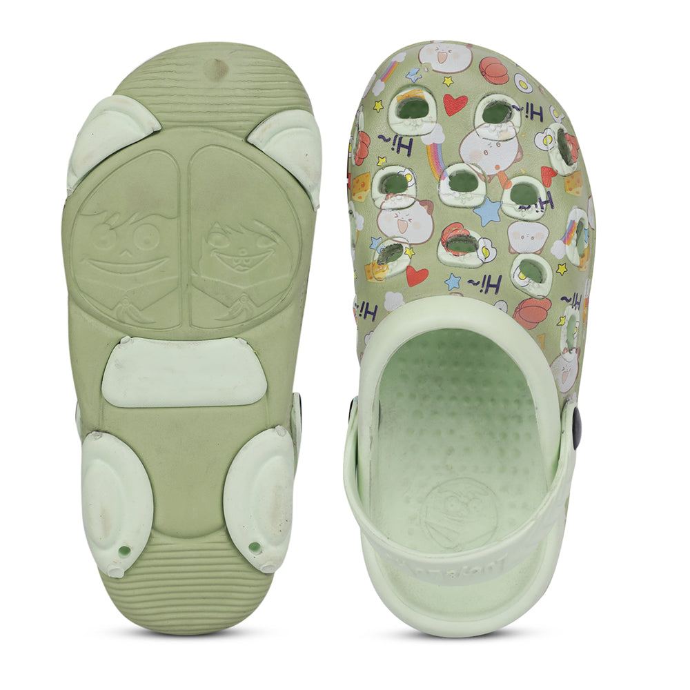 Lucy & Luke By Liberty LPMXT-82 Kids S. Green Clogs