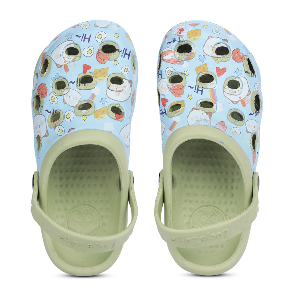 Lucy & Luke By Liberty LPMXT-82 Kids S. Blue Clogs