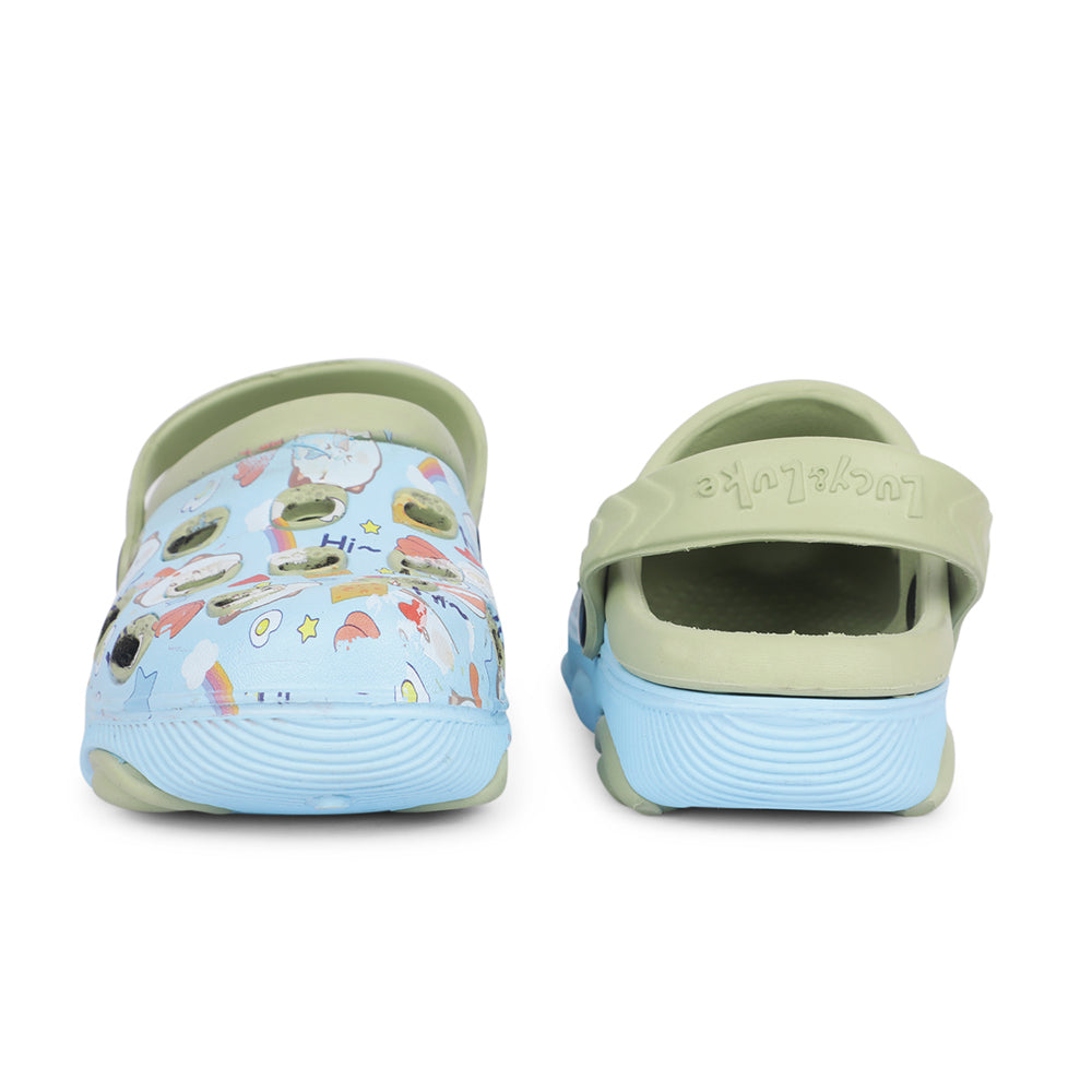 Lucy & Luke By Liberty LPMXT-82 Kids S. Blue Clogs