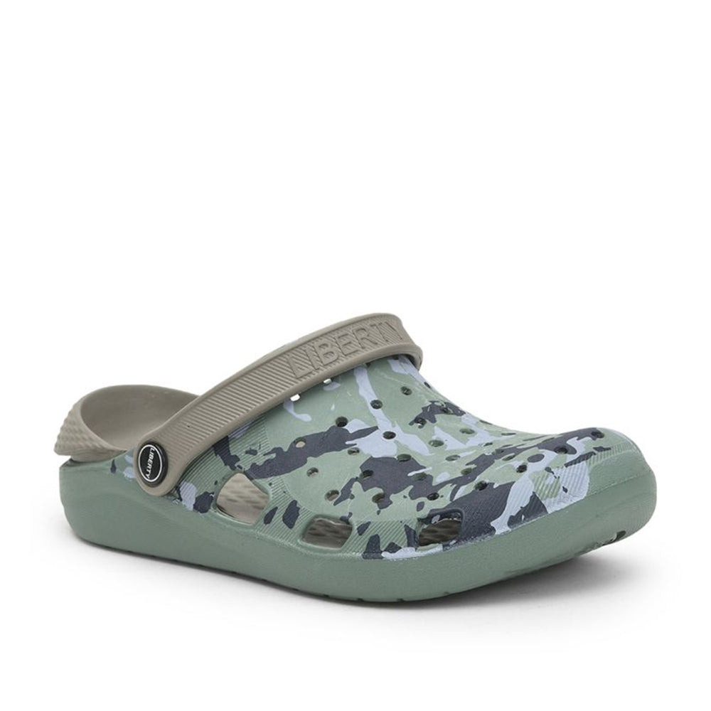 A-HA By Liberty LPMXT-811 Men Green Clogs