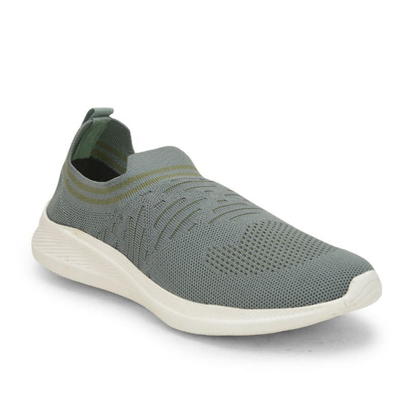 Force 1 Sports Non Lacing Shoe For Men (Green) SIMON-E By Liberty