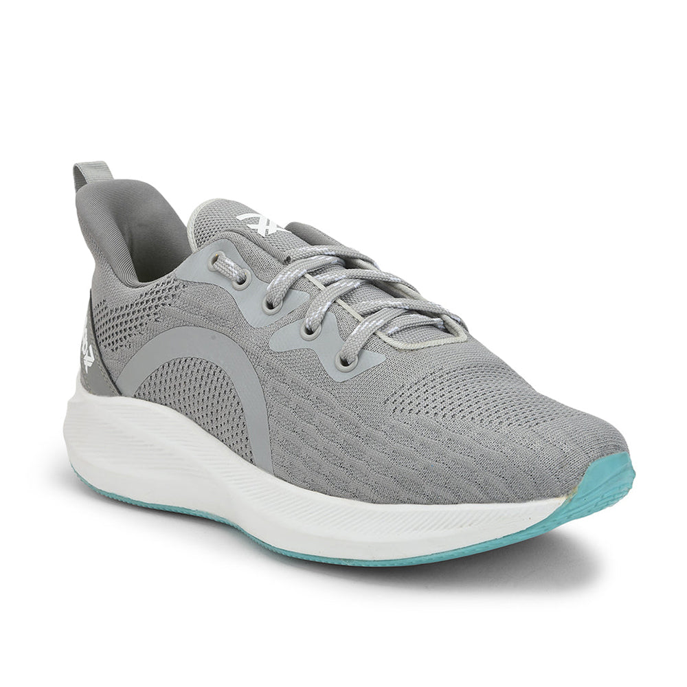 Leap7x Lacing Sports Shoes For Men (Grey) CHALANGE-2 By Liberty