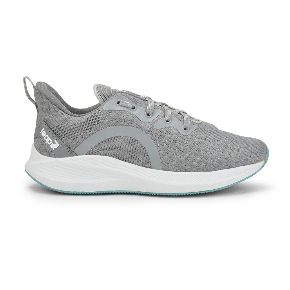 Leap7x Lacing Sports Shoes For Men (Grey) CHALANGE-2 By Liberty