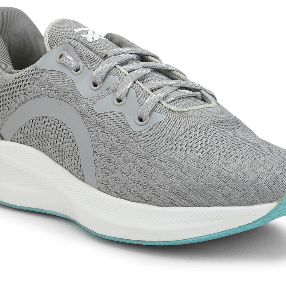 Leap7x Lacing Sports Shoes For Men (Grey) CHALANGE-2 By Liberty