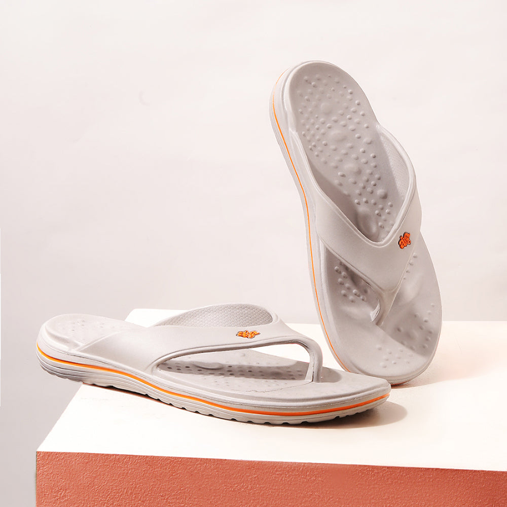 A-HA Casual Grey Flip Flop For Men BEACHTIME By Liberty