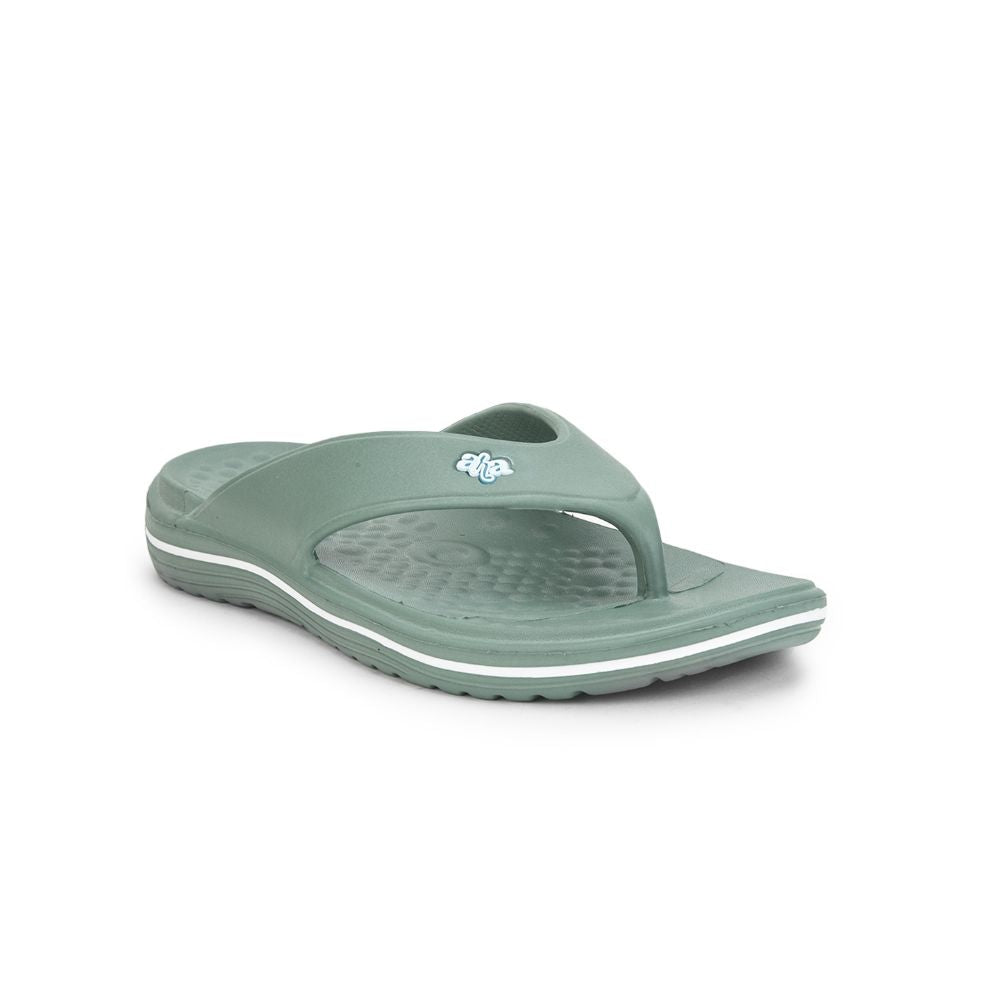 A-HA Casual Green Flip Flop For Men BEACHTIME By Liberty