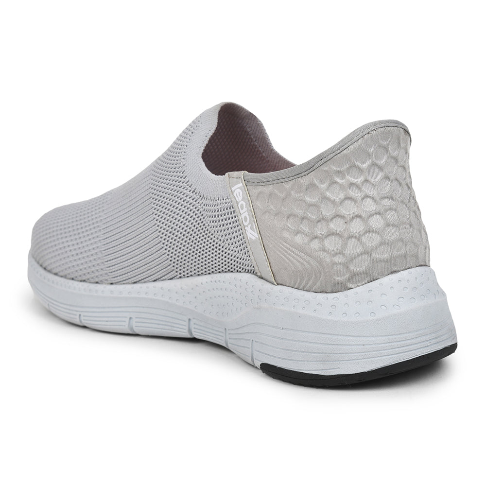 Leap7x By Liberty Men EAZY-M L.Grey Sports Non Lacing Shoes