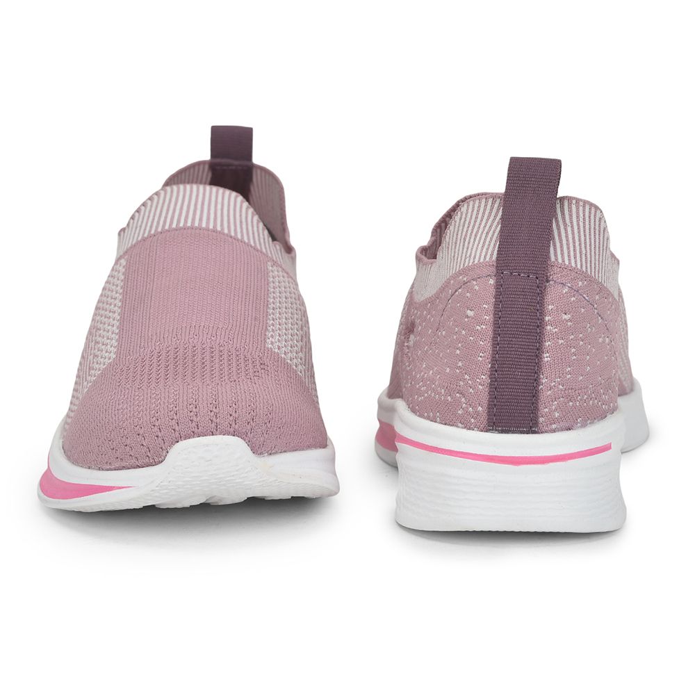 FORCE 1 Sports Non Lacing Shoe For Ladies (Pink) NORRIS-2E By Liberty