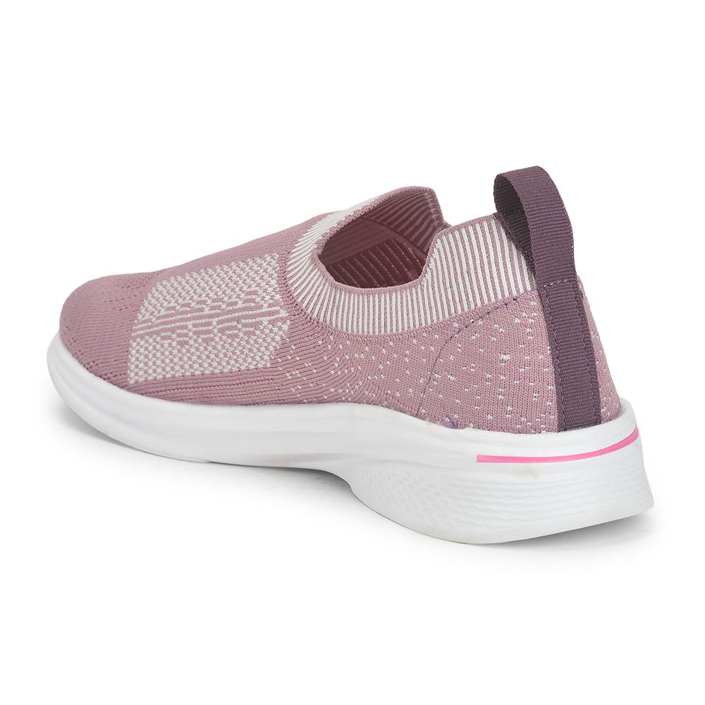 FORCE 1 Sports Non Lacing Shoe For Ladies (Pink) NORRIS-2E By Liberty