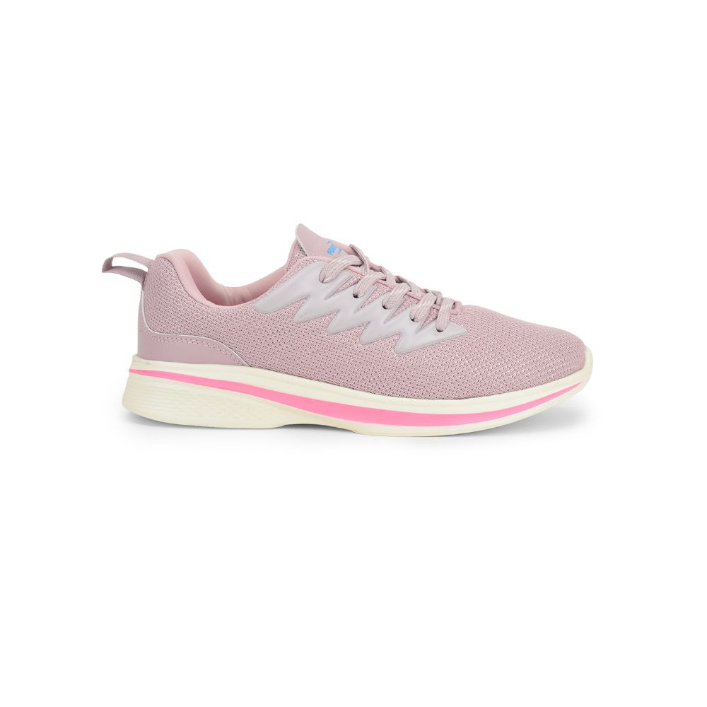 Force 1 Lacing Pink Casual Shoes For Women CEINA By Liberty