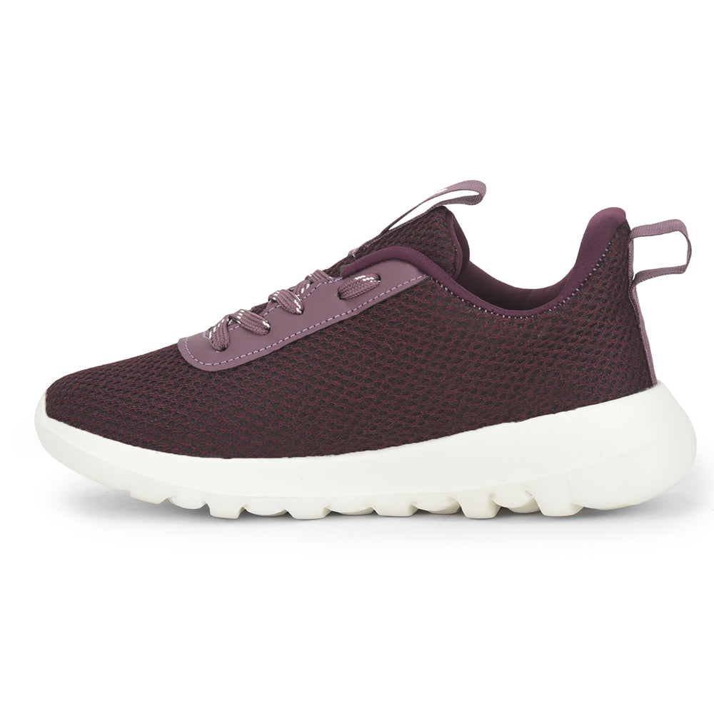 FORCE 1 Sports Lacing Shoe For Ladies (Purple) FRISK By Liberty