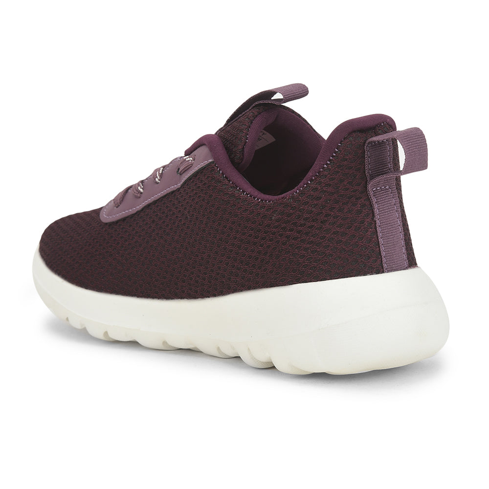 FORCE 1 Sports Lacing Shoe For Ladies (Purple) FRISK By Liberty