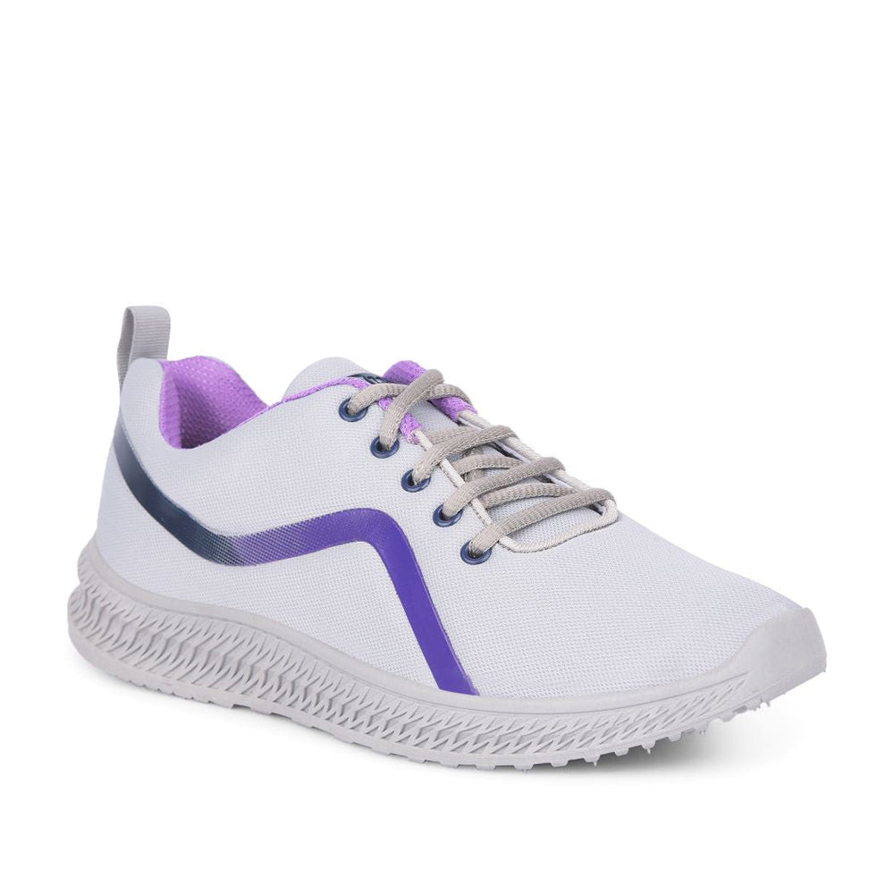 FORCE 1 By Liberty Women LYRA-2 Grey Sports Lacing Shoes