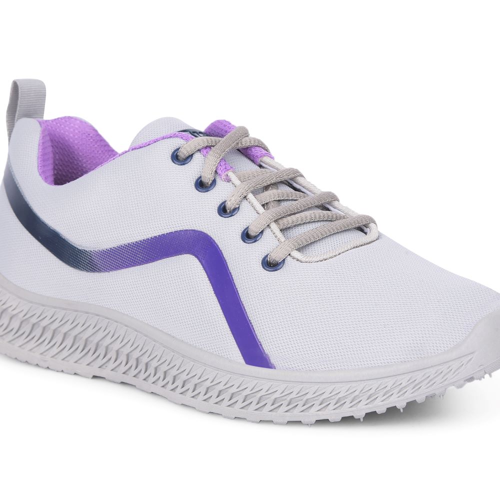 FORCE 1 By Liberty Women LYRA-2 Grey Sports Lacing Shoes