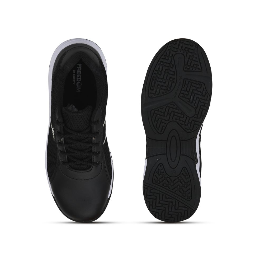 Freedom Casual Lacing Shoes For Men (Black) ROCKELETST By Liberty