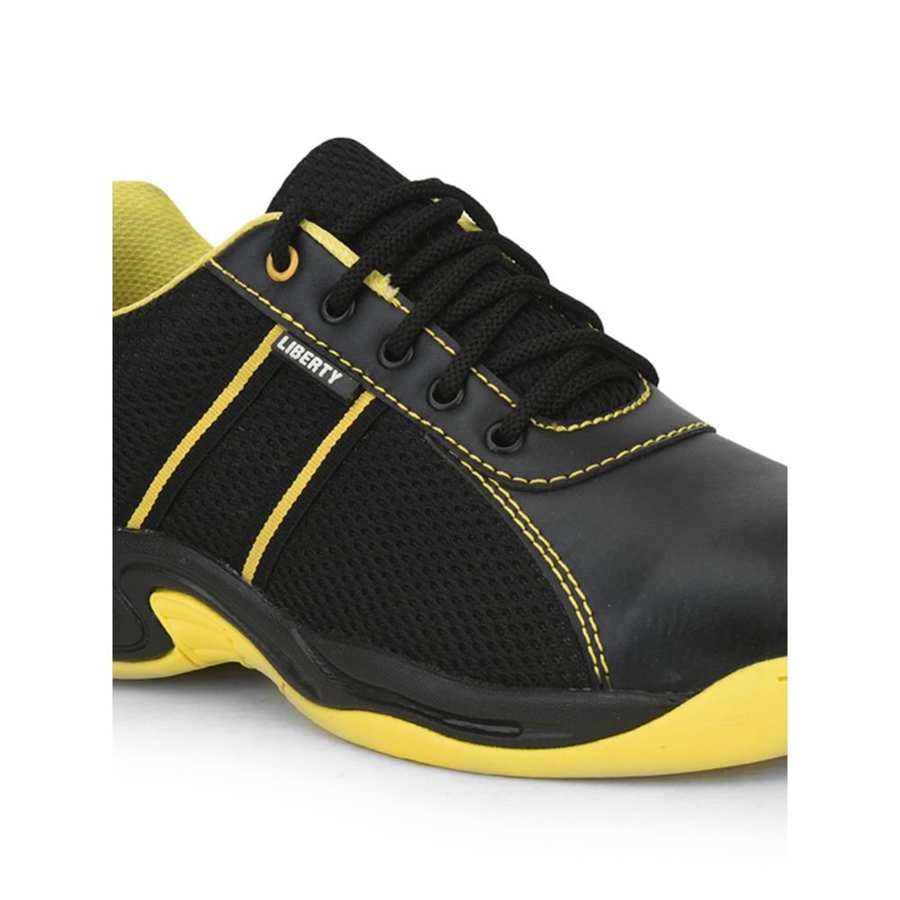 Freedom Casual Lacing Shoes For Men (Yellow) ROCKELETST By Liberty