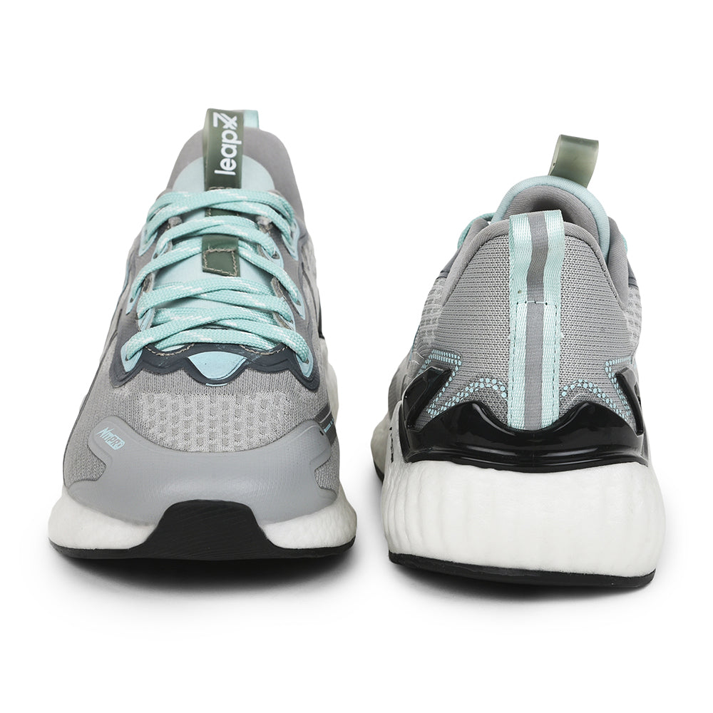 Leap7x By Liberty Men TORNADO-1 Grey Sports Lacing Shoes