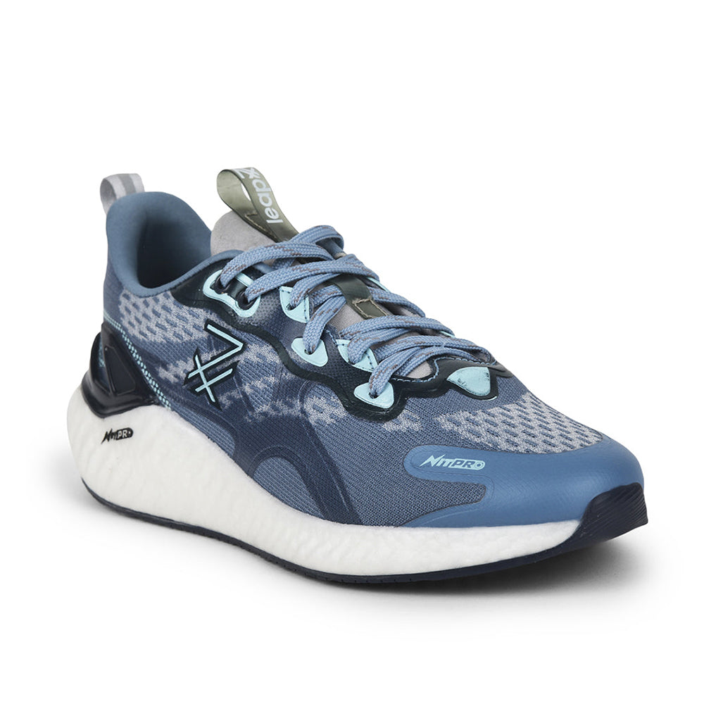 Leap7x By Liberty Men TORNADO-1 S.Blue Sports Lacing Shoes