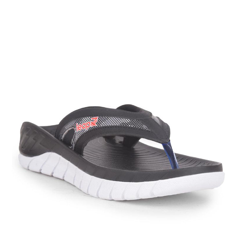 Leap7x Casual Black Flip Flop For Men AUSTIN By Liberty