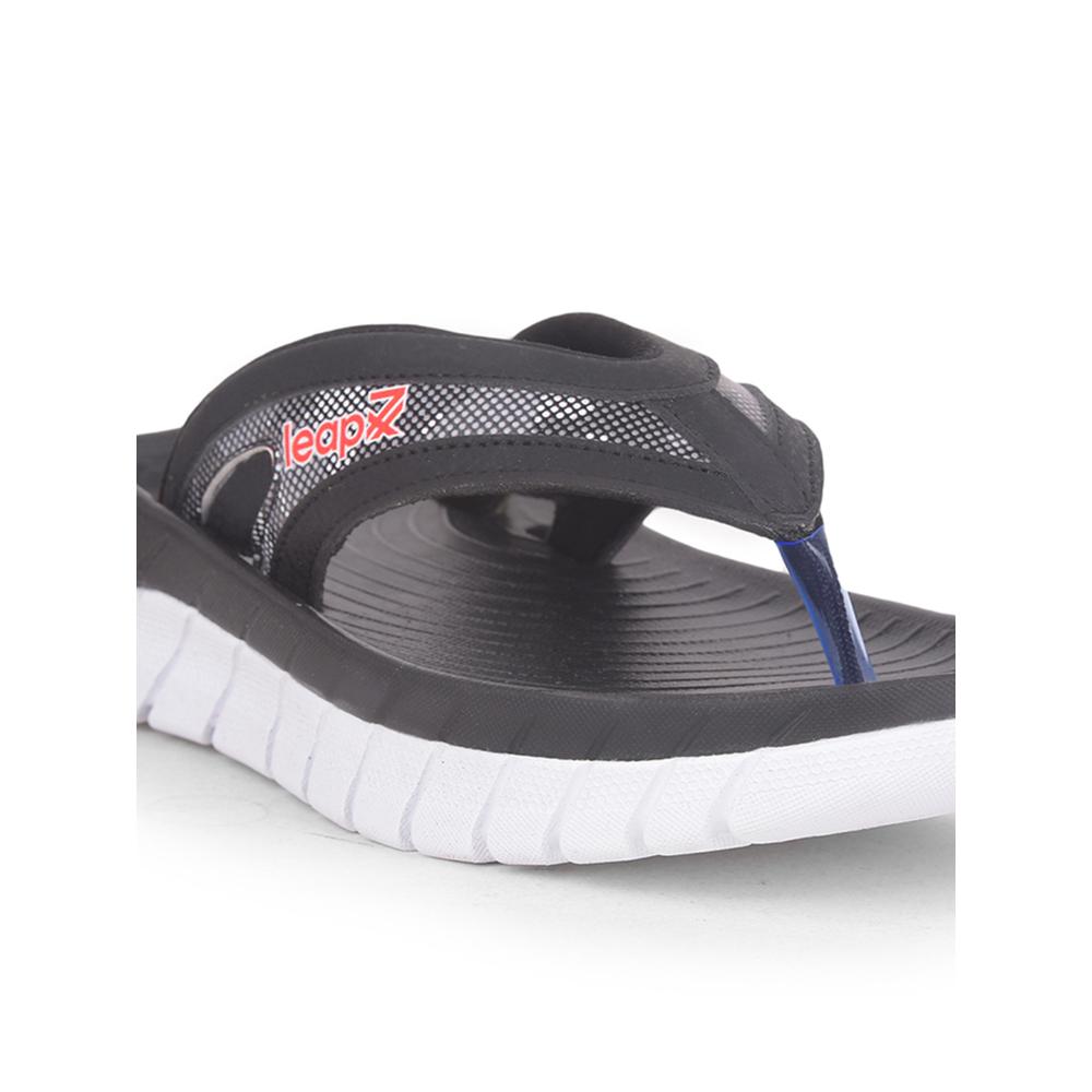 Leap7x Casual Black Flip Flop For Men AUSTIN By Liberty