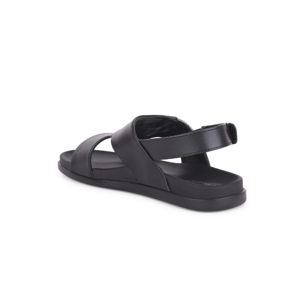 Healers Casual Black Sandal For Men DANVER-E By Liberty