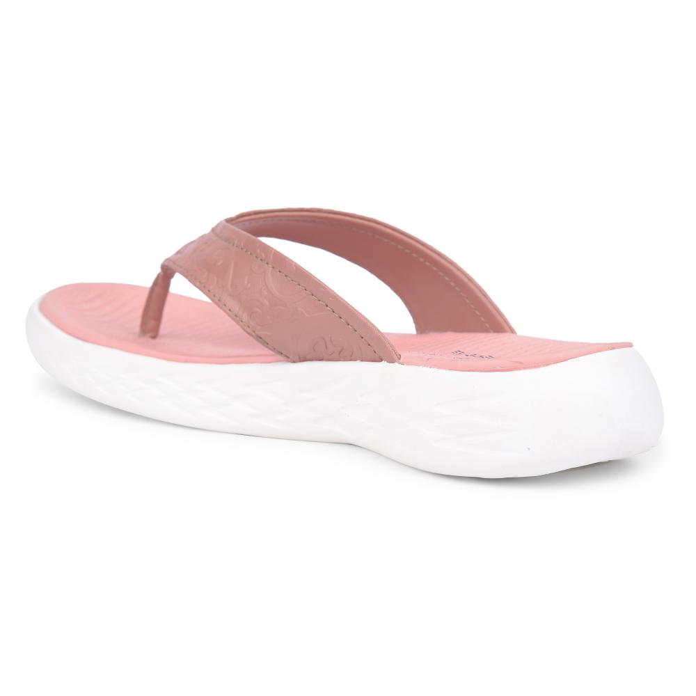 Healers Casual Peach Slipper For Women SOFIA-1E By Liberty