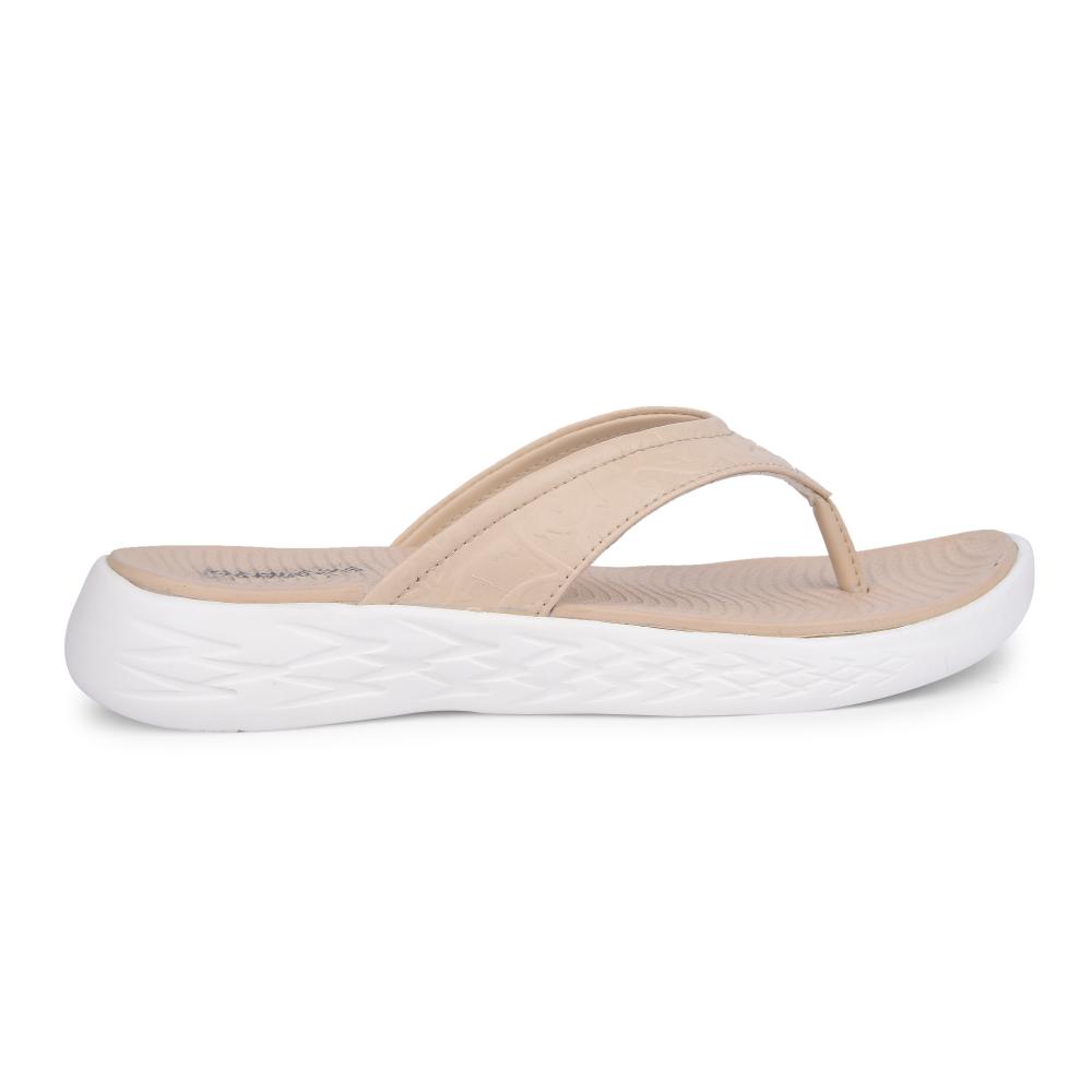 Healers Casual Beige Slipper For Women SOFIA-1E By Liberty