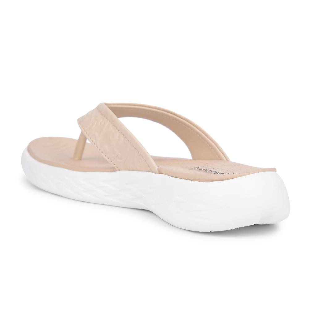 Healers Casual Beige Slipper For Women SOFIA-1E By Liberty