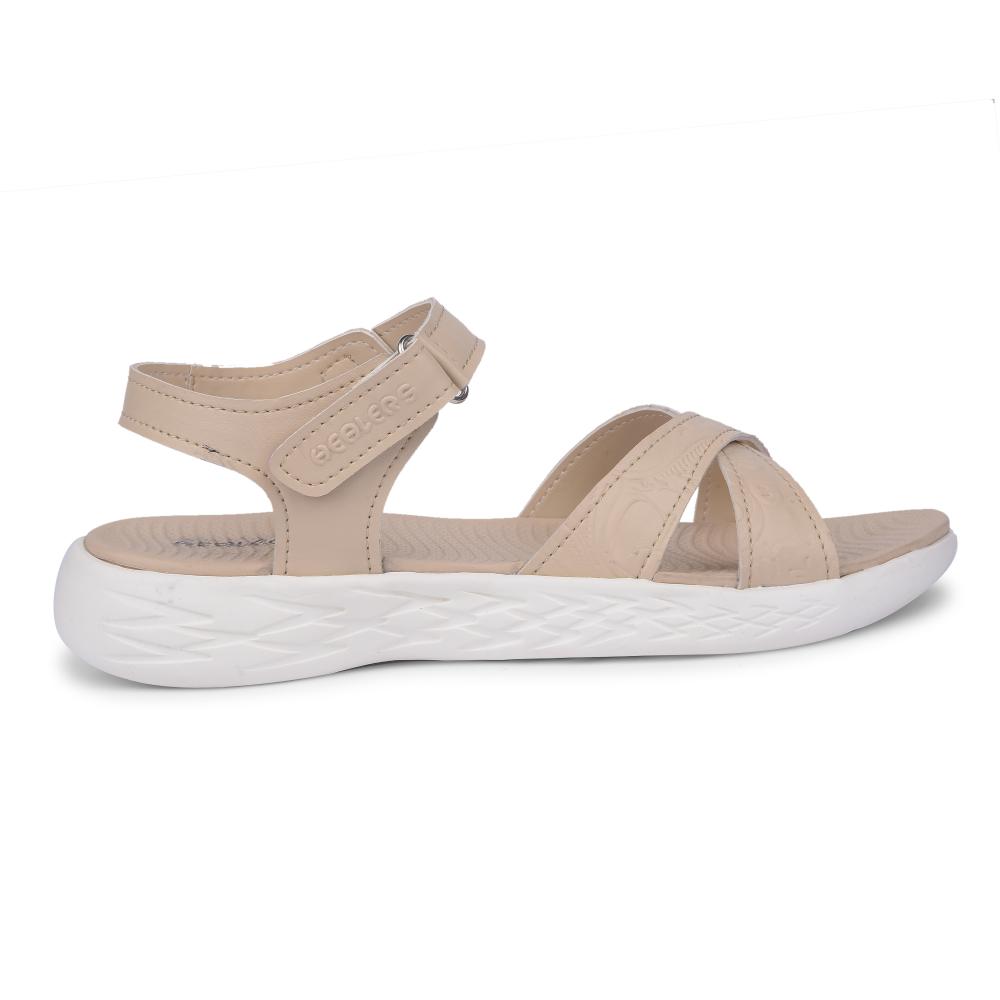 Healers By Liberty Women FINCY-2E Beige Bin Sandal