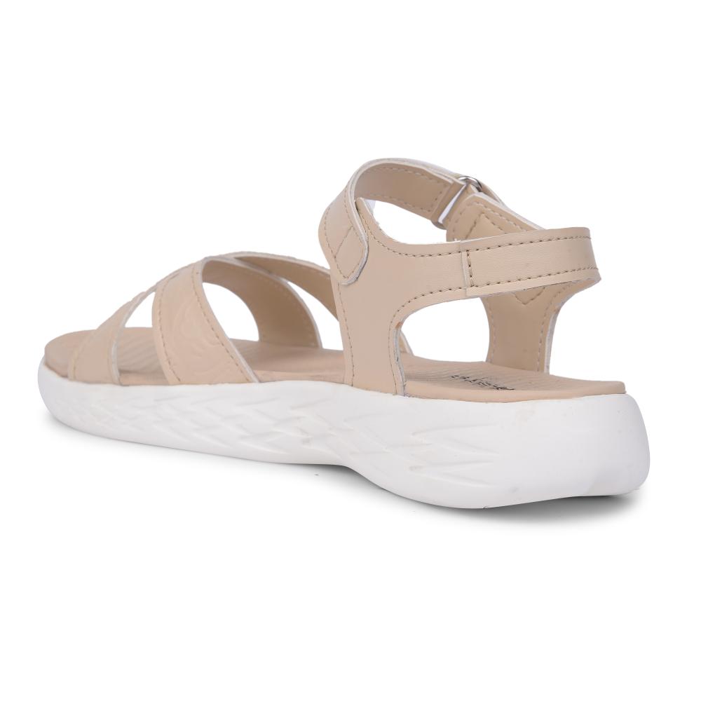 Healers By Liberty Women FINCY-2E Beige Bin Sandal