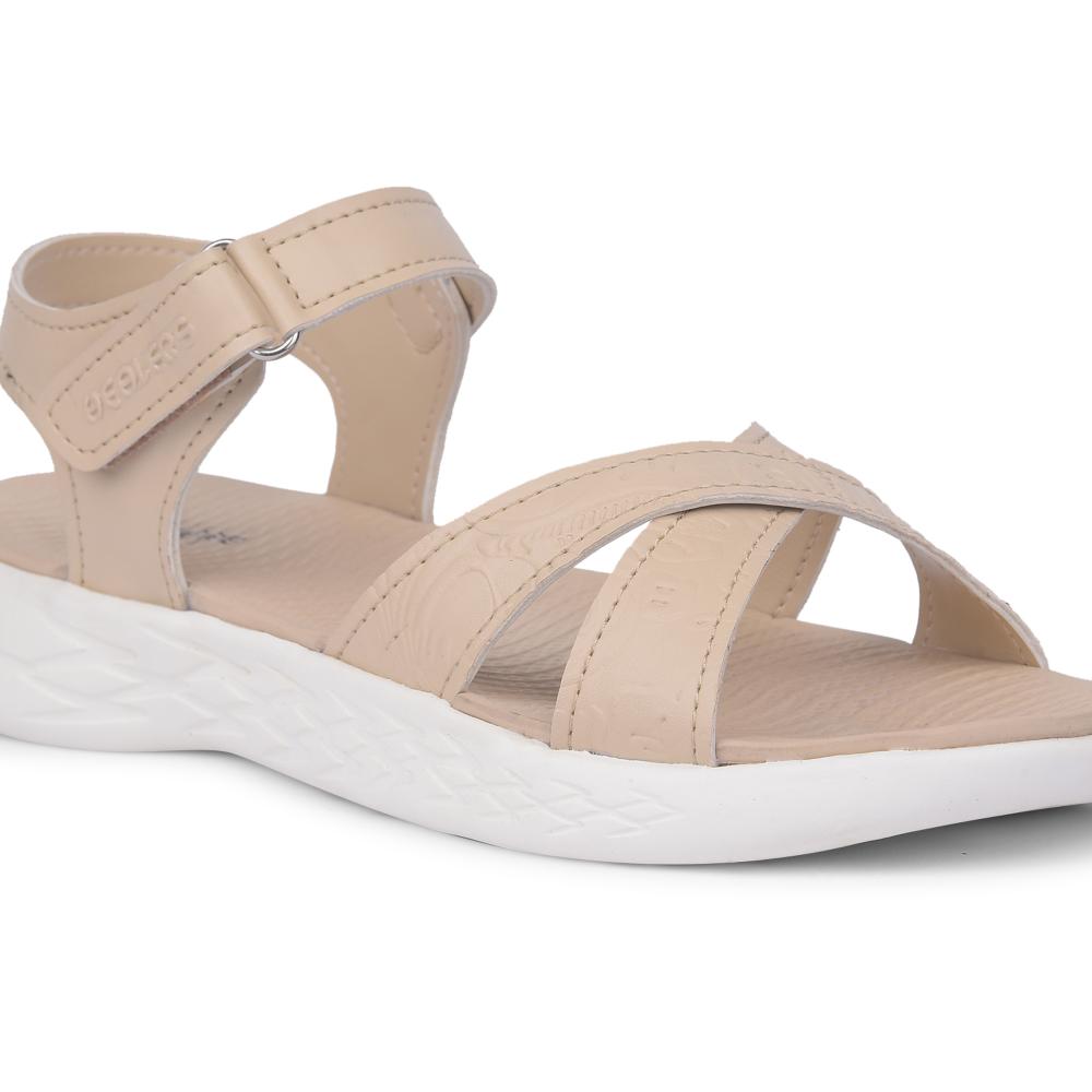 Healers By Liberty Women FINCY-2E Beige Bin Sandal