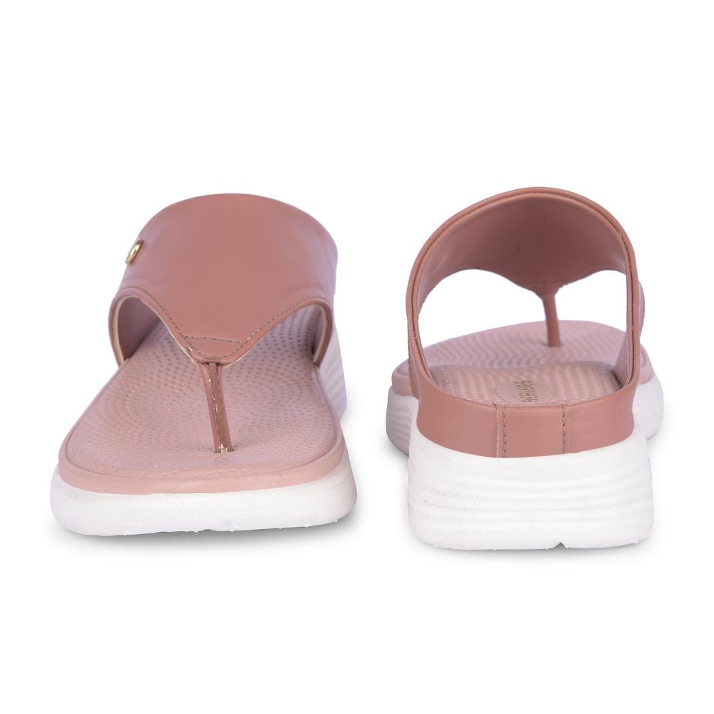 Healers Casual Peach Slipper For Women DINZY-2E By Liberty