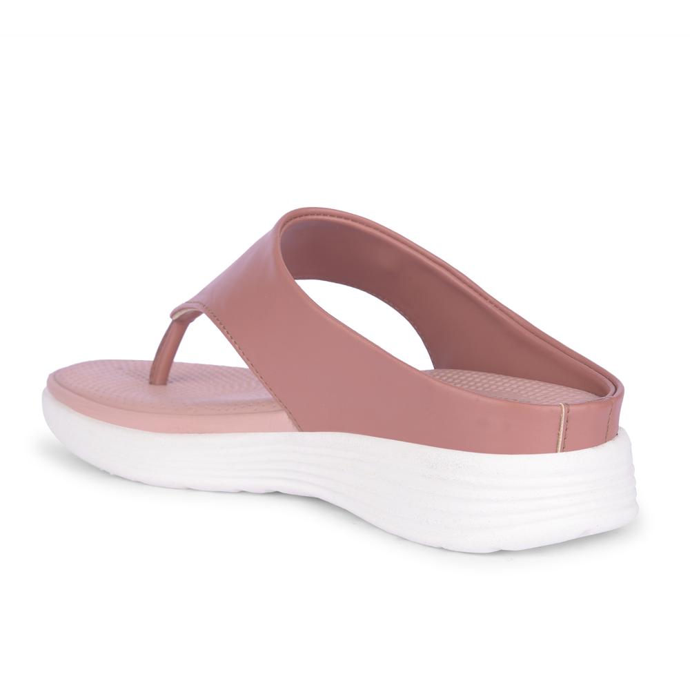 Healers Casual Peach Slipper For Women DINZY-2E By Liberty