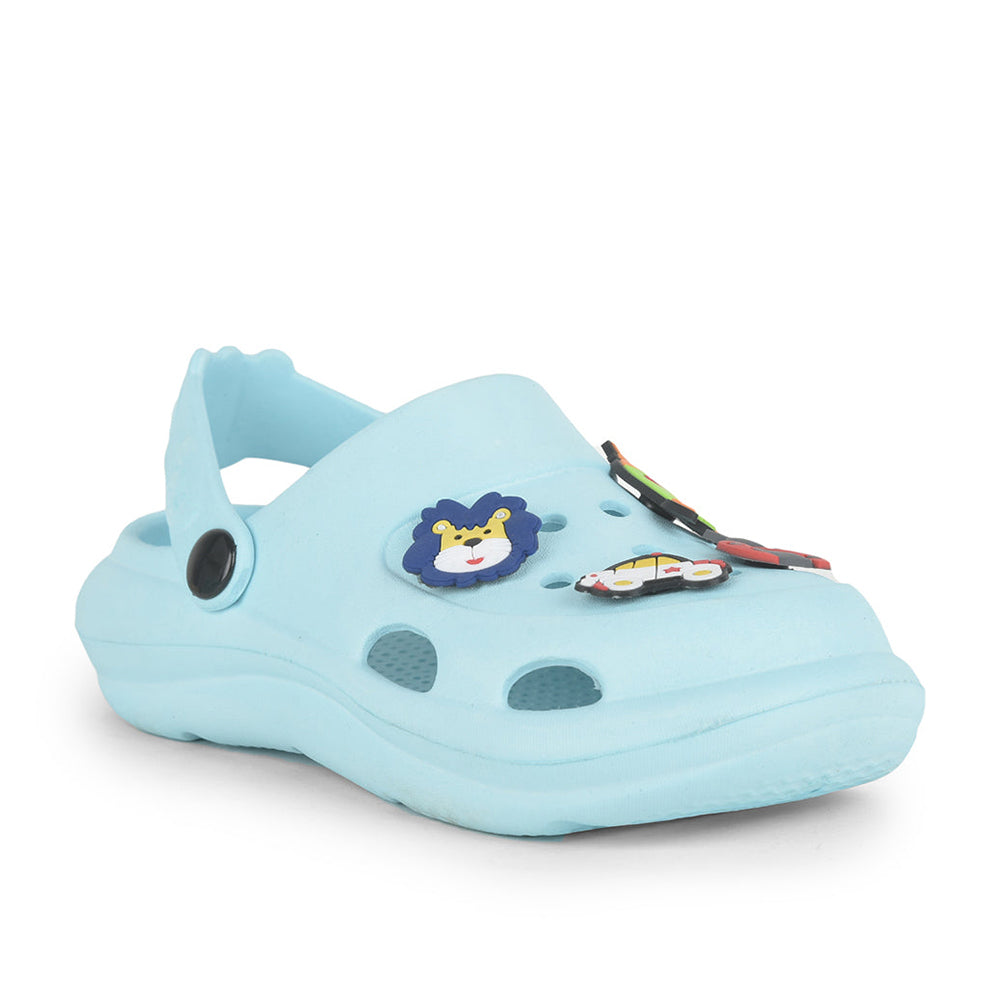 Lucy & Luke By Liberty ALEX Kids Sky Blue Clogs