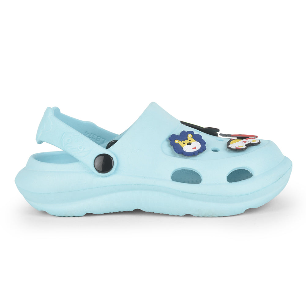 Lucy & Luke By Liberty ALEX Kids Sky Blue Clogs