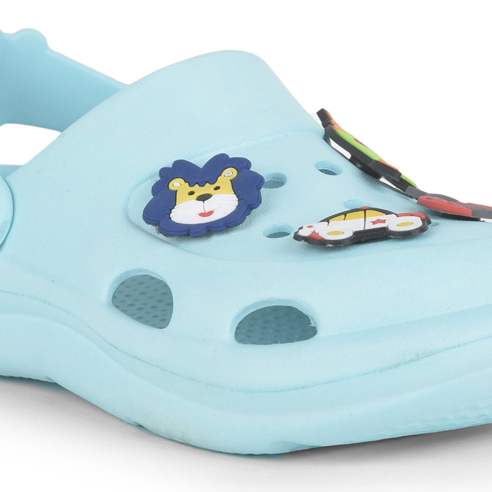 Lucy & Luke By Liberty ALEX Kids Sky Blue Clogs