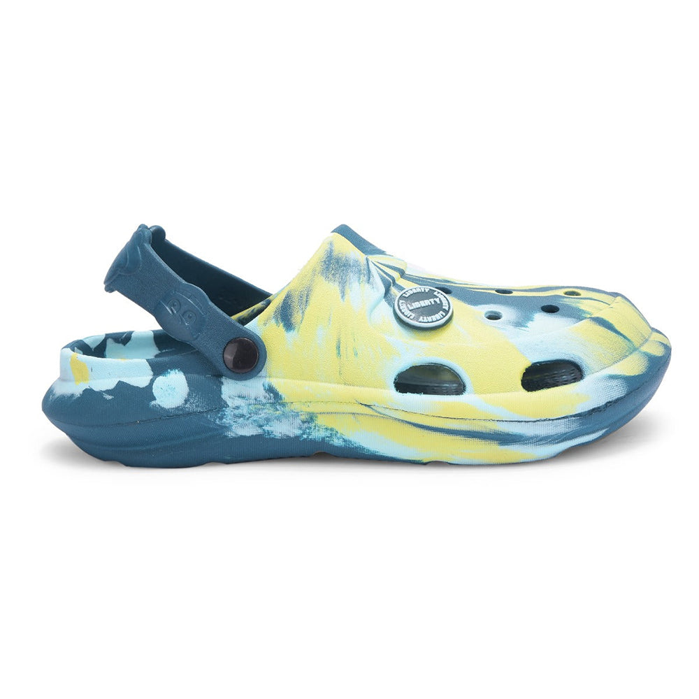 Lucy & Luke By Liberty ALEX-2E Kids Teal Blue Clogs