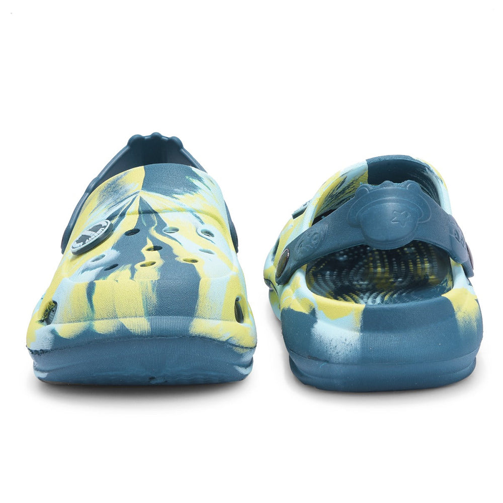 Lucy & Luke By Liberty ALEX-2E Kids Teal Blue Clogs