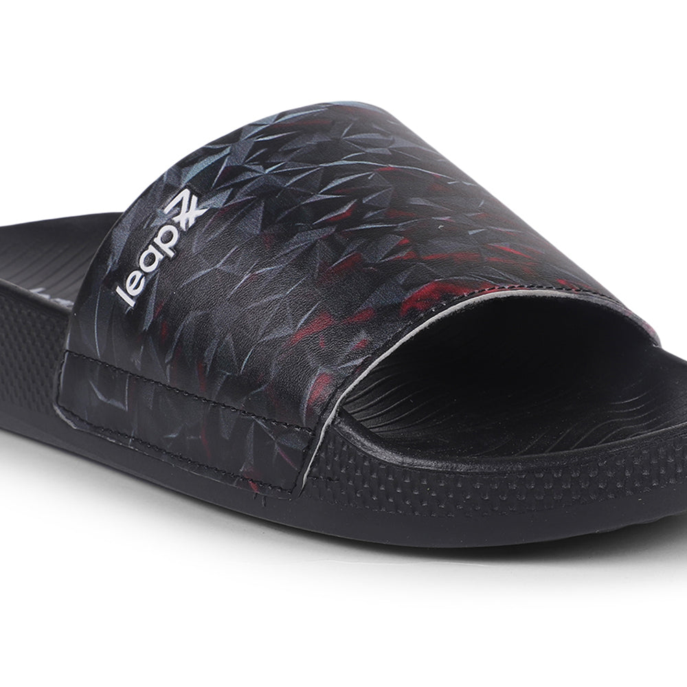 Leap7x By Liberty Men NITWALK-2 Black Casual Slides