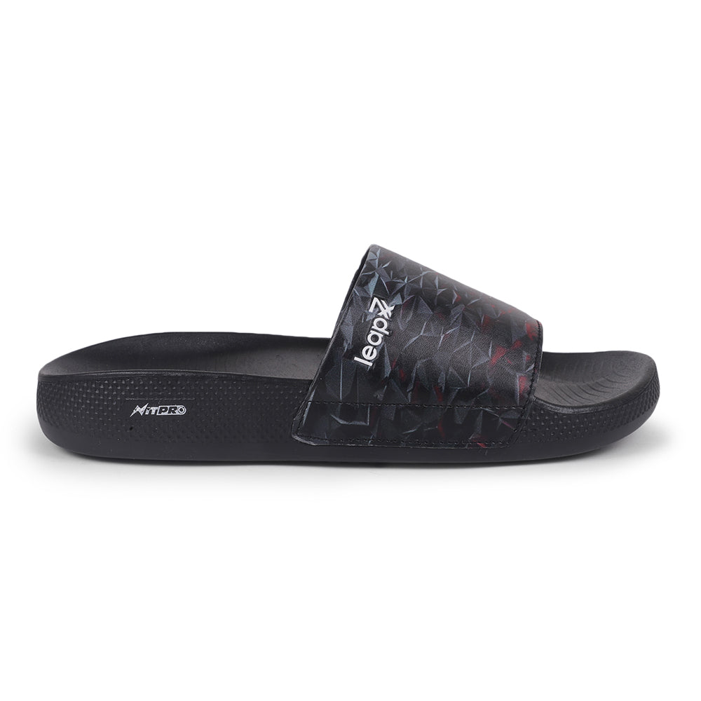 Leap7x By Liberty Men NITWALK-2 Black Casual Slides