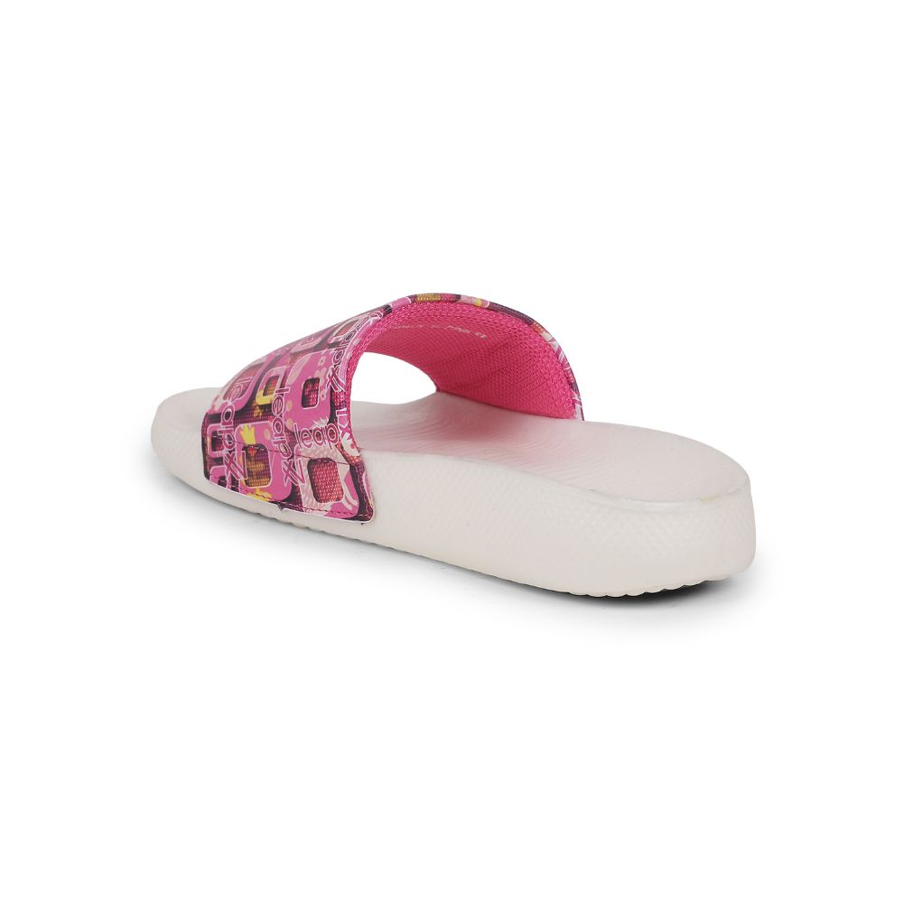 Leap7x Casual Pink Slides For Women NITWALK-1L By Liberty