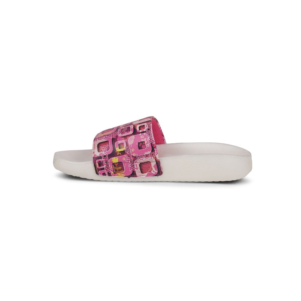 Leap7x Casual Pink Slides For Women NITWALK-1L By Liberty