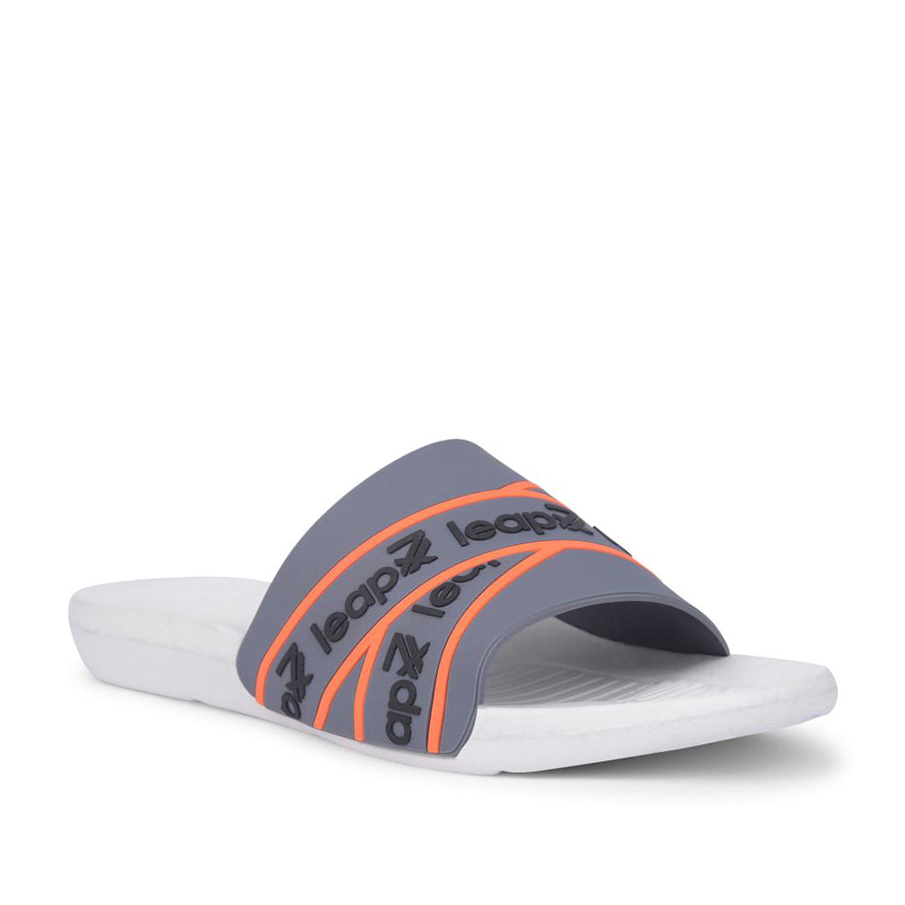 Leap7x By Liberty Mens OTTO Dark Grey Bin Slippers