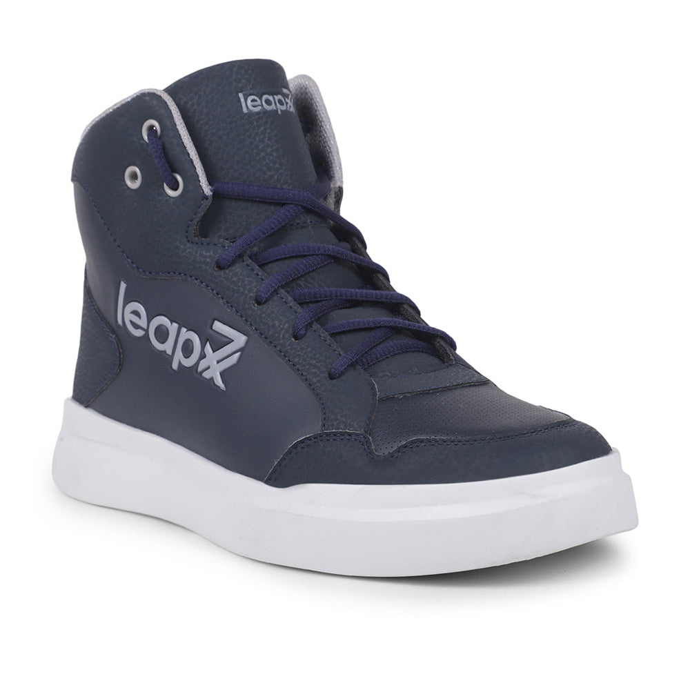 Leap7x Casual Navy Blue Lacing Sneakers VENOUR-1E By Liberty