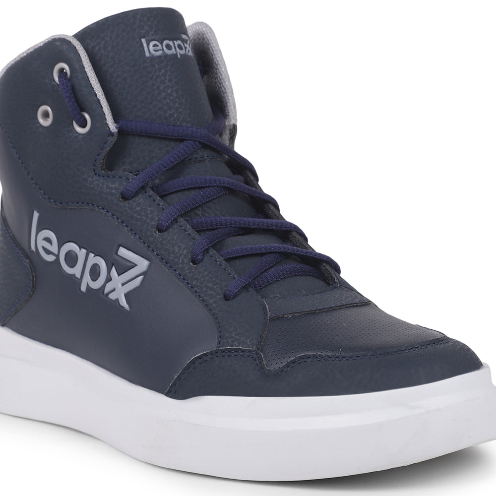 Leap7x Casual Navy Blue Lacing Sneakers VENOUR-1E By Liberty