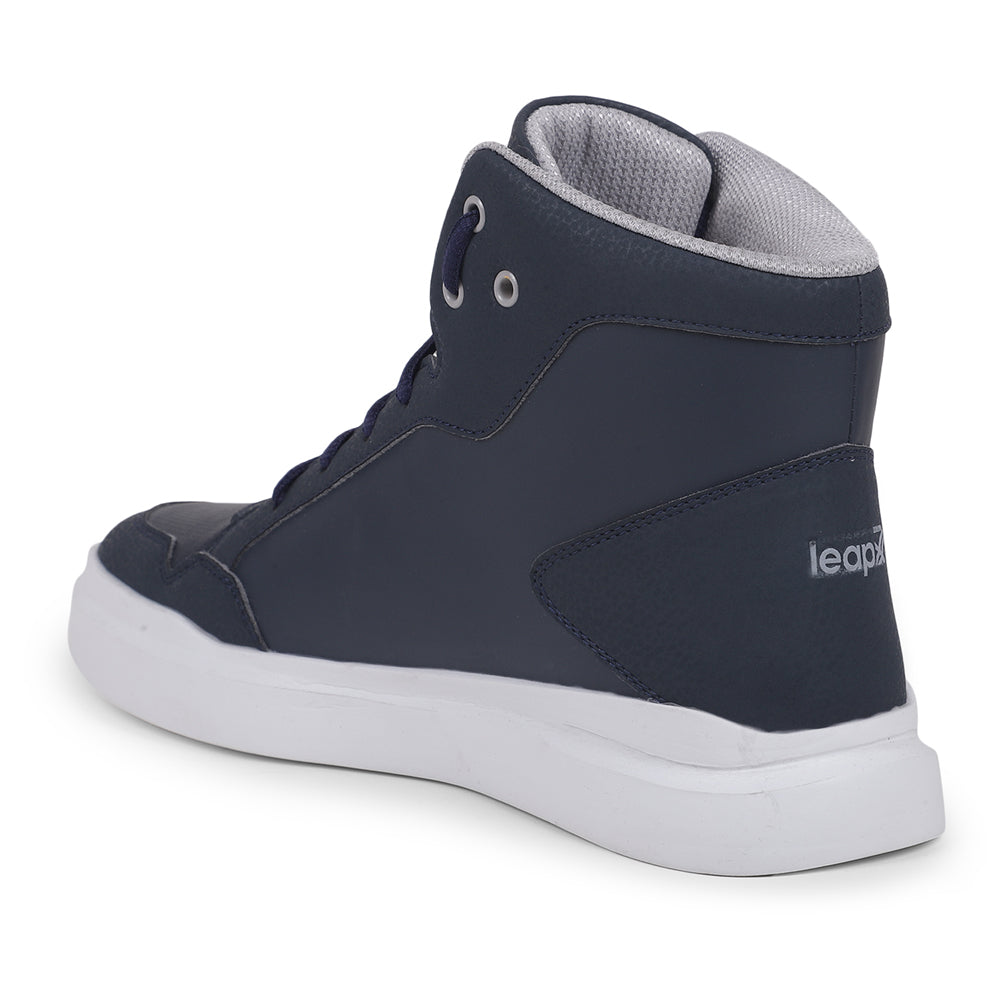 Leap7x Casual Navy Blue Lacing Sneakers VENOUR-1E By Liberty