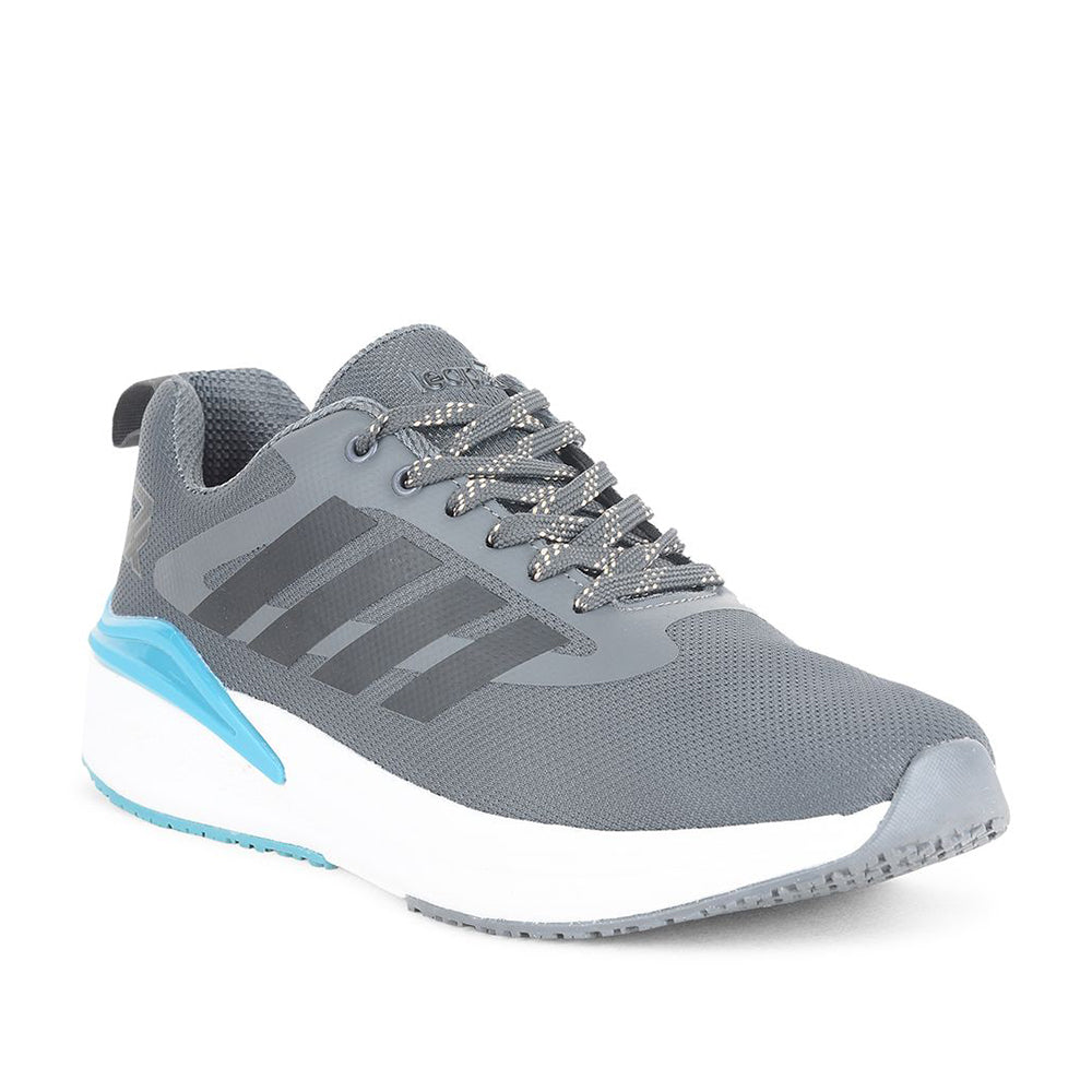 Leap7x by Liberty Men CAPSICO-1 D.Grey Sports Non Lacing Shoes